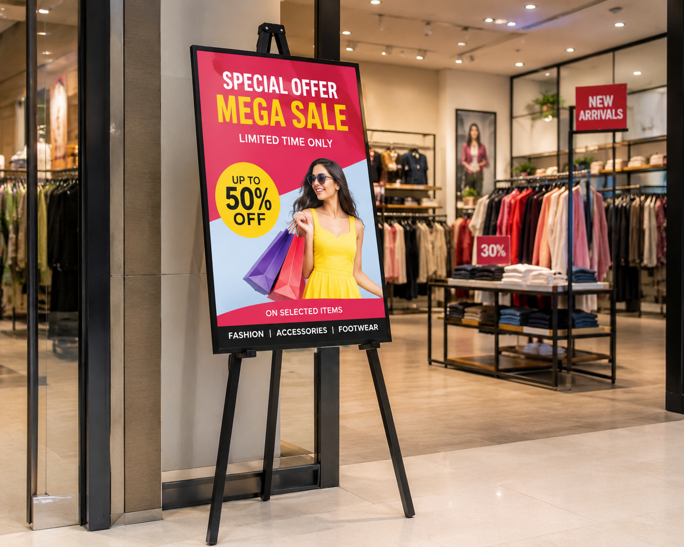 Retail store interior